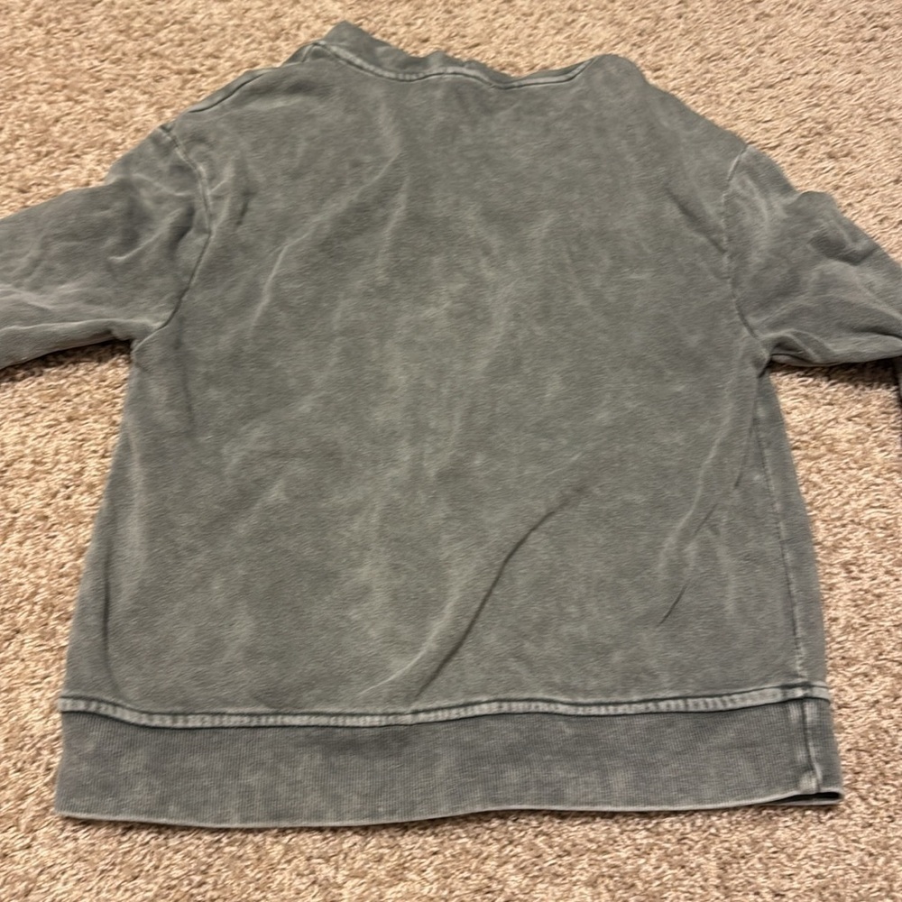 Women’s Offline by Aerie Zip Up Hoodie Green/Gray Size Small - Picture 3 of 5